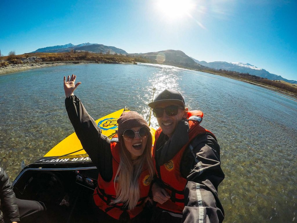 Smiles on the Shotover River