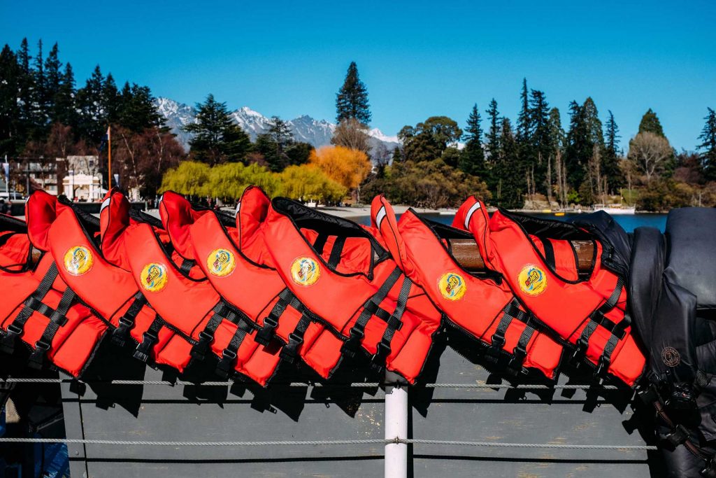 Jet boat life jackets