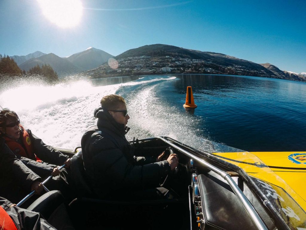 Jet boat Driver