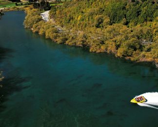 KJet, Jet Boat, Queenstown, Kawarau River, Shotover River, Lake Wakatipu, New Zealand, 360 spins