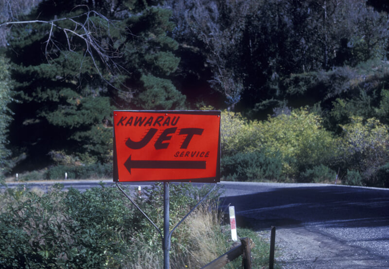 Early days of Kawarau jet in the 1960s in Queenstown