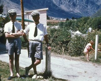 Alan and Harold Melhop of KJet Queenstown, Jet boat pioneers