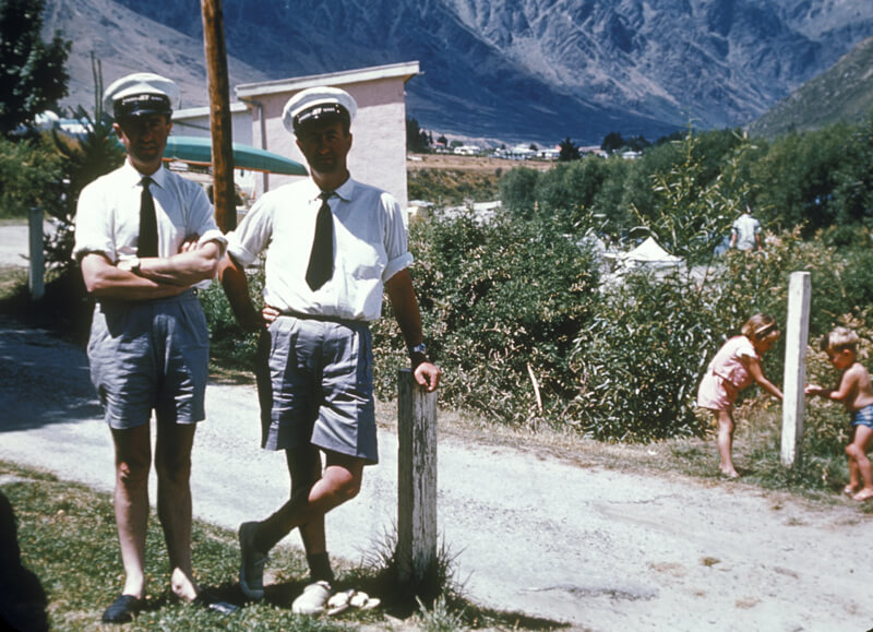 Alan and Harold Melhop of KJet Queenstown, Jet boat pioneers