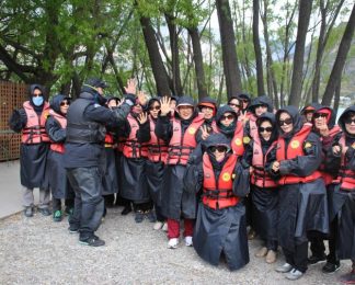 Team Building Jet boating