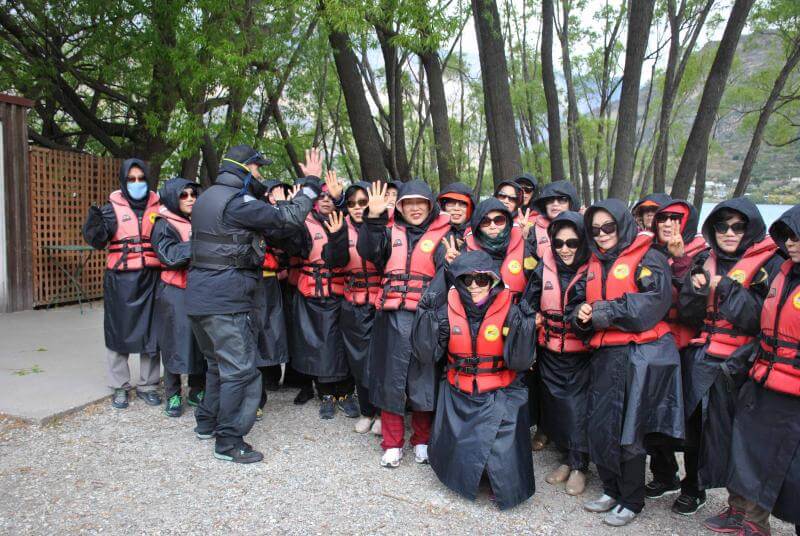 Team Building Jet boating