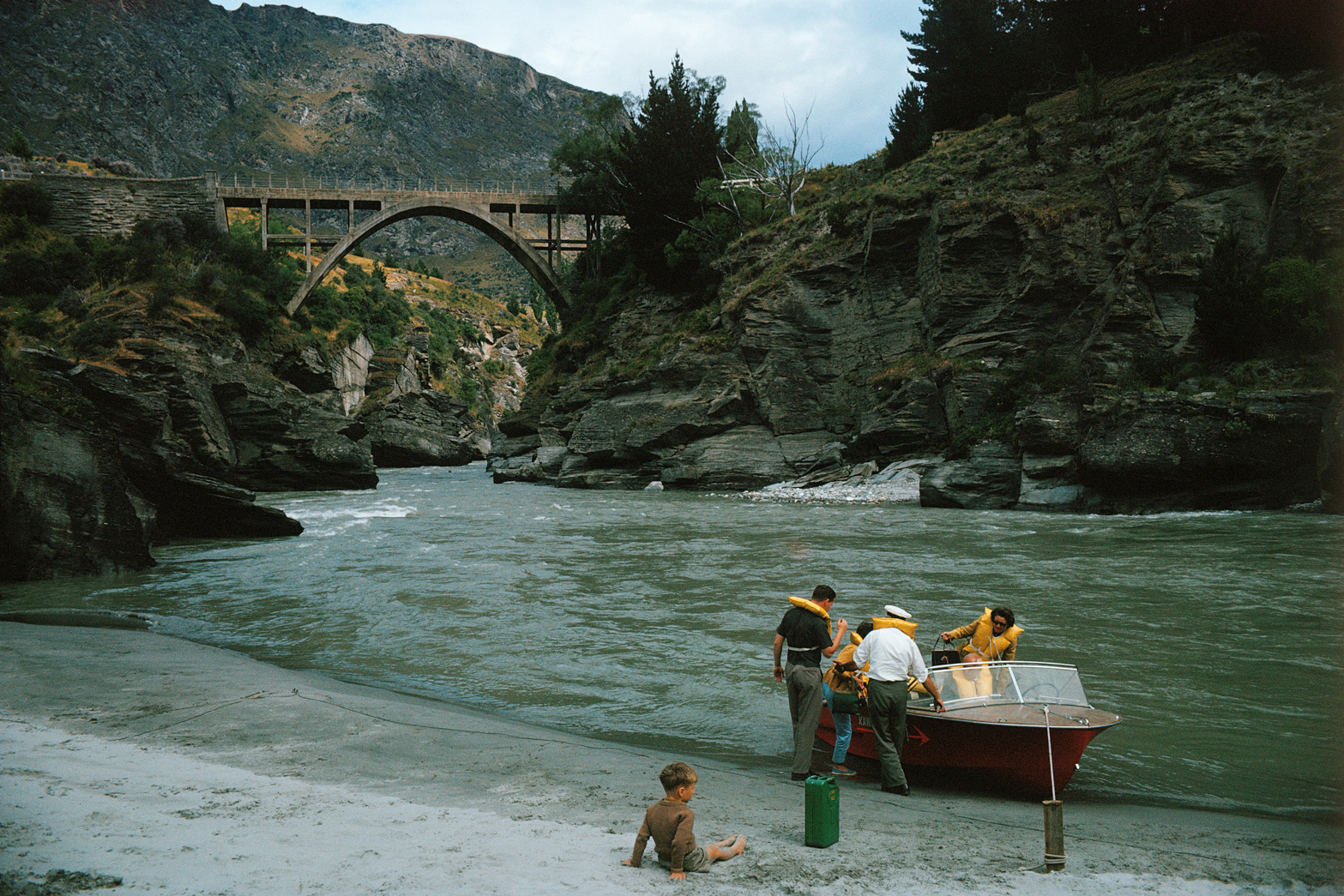 Jet boating with Kawarau Jet on the Shotover River