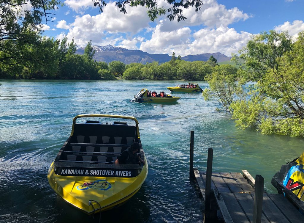 Jet Boating in Queenstown along the Shotover and Kawarau Rivers