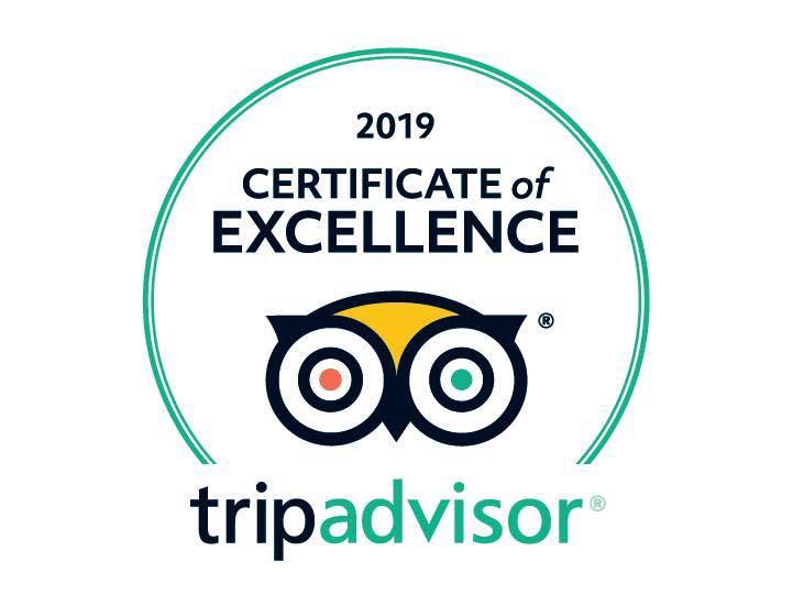 Tripadvisor certificate of excellence