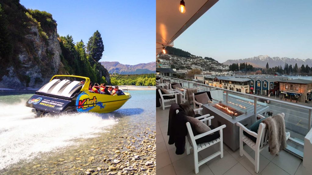 Jet boat Crowne Plaza Christmas package