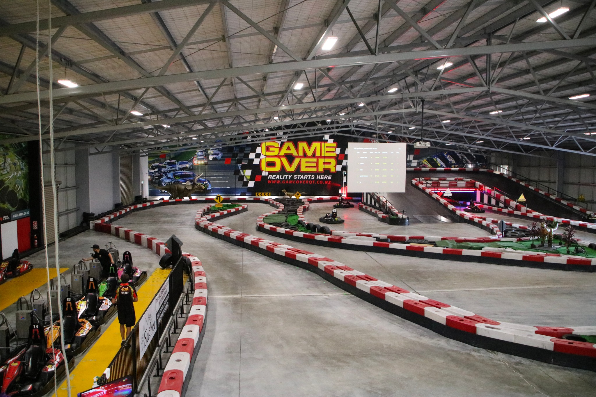 Game Over Queenstown go karting